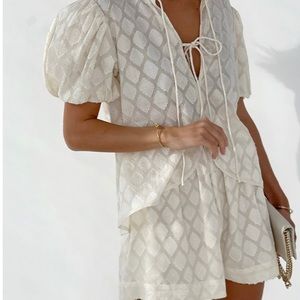 Buttermilk Blouse
